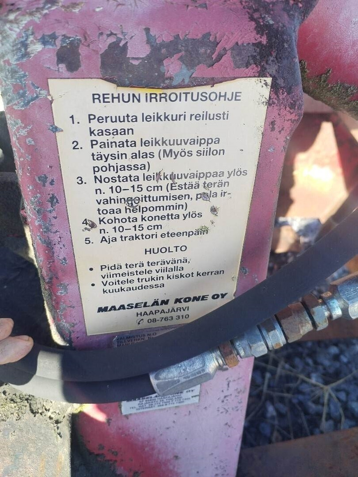 Varmo 600 rehuleikkuri - Сельскохозяйственная техника: фото 4 Varmo 600 rehuleikkuri - Сельскохозяйственная техника: фото 4