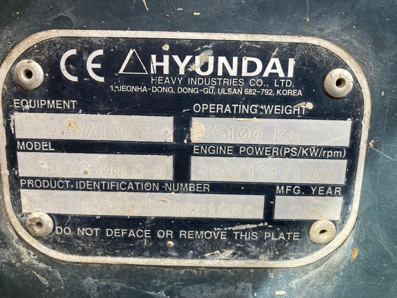 PELLE SUR CHENILLES HYUNDAI ROBEX 250 NLC-9 - Гусеничный экскаватор: фото 1 PELLE SUR CHENILLES HYUNDAI ROBEX 250 NLC-9 - Гусеничный экскаватор: фото 1