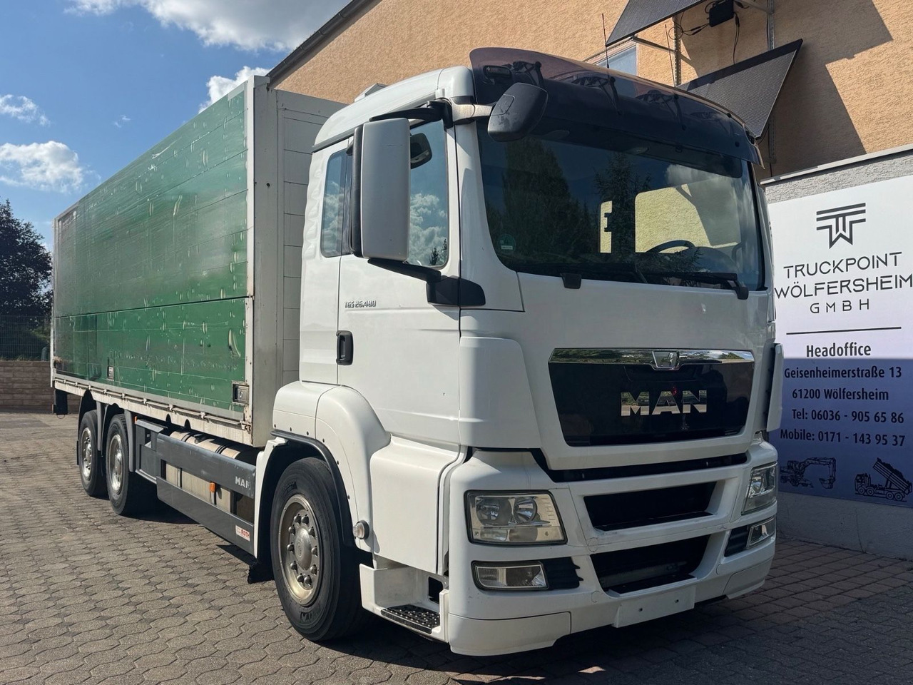 MAN TGS 26.480/Lenk-Lift/Kamera/AHK/Staplerhalterung - Грузовик для перевозки напитков: фото 1 MAN TGS 26.480/Lenk-Lift/Kamera/AHK/Staplerhalterung - Грузовик для перевозки напитков: фото 1