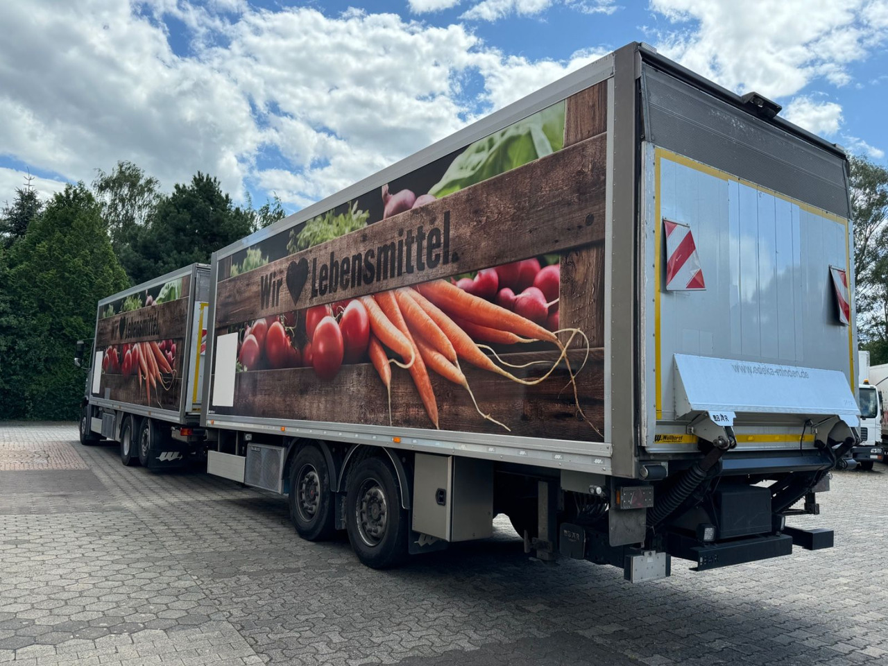 Mercedes-Benz Antos 2540/Durchladbar/Frigoblock/2x LBW/kpl.Zug - Рефрижератор: фото 5 Mercedes-Benz Antos 2540/Durchladbar/Frigoblock/2x LBW/kpl.Zug - Рефрижератор: фото 5