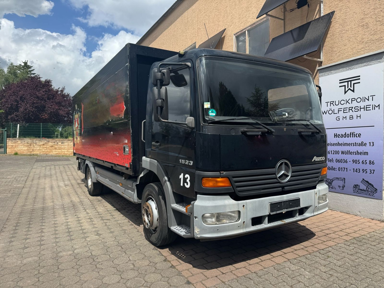 Mercedes-Benz Atego1523/B-L/LBW/AHK/aus.1Hand - Грузовик для перевозки напитков: фото 1 Mercedes-Benz Atego1523/B-L/LBW/AHK/aus.1Hand - Грузовик для перевозки напитков: фото 1