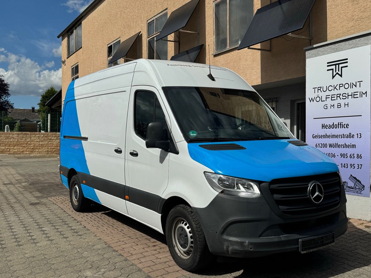 Mercedes-Benz Sprinter 317/inkl.Werkstattregale- Sortimo - Цельнометаллический фургон: фото 1 Mercedes-Benz Sprinter 317/inkl.Werkstattregale- Sortimo - Цельнометаллический фургон: фото 1