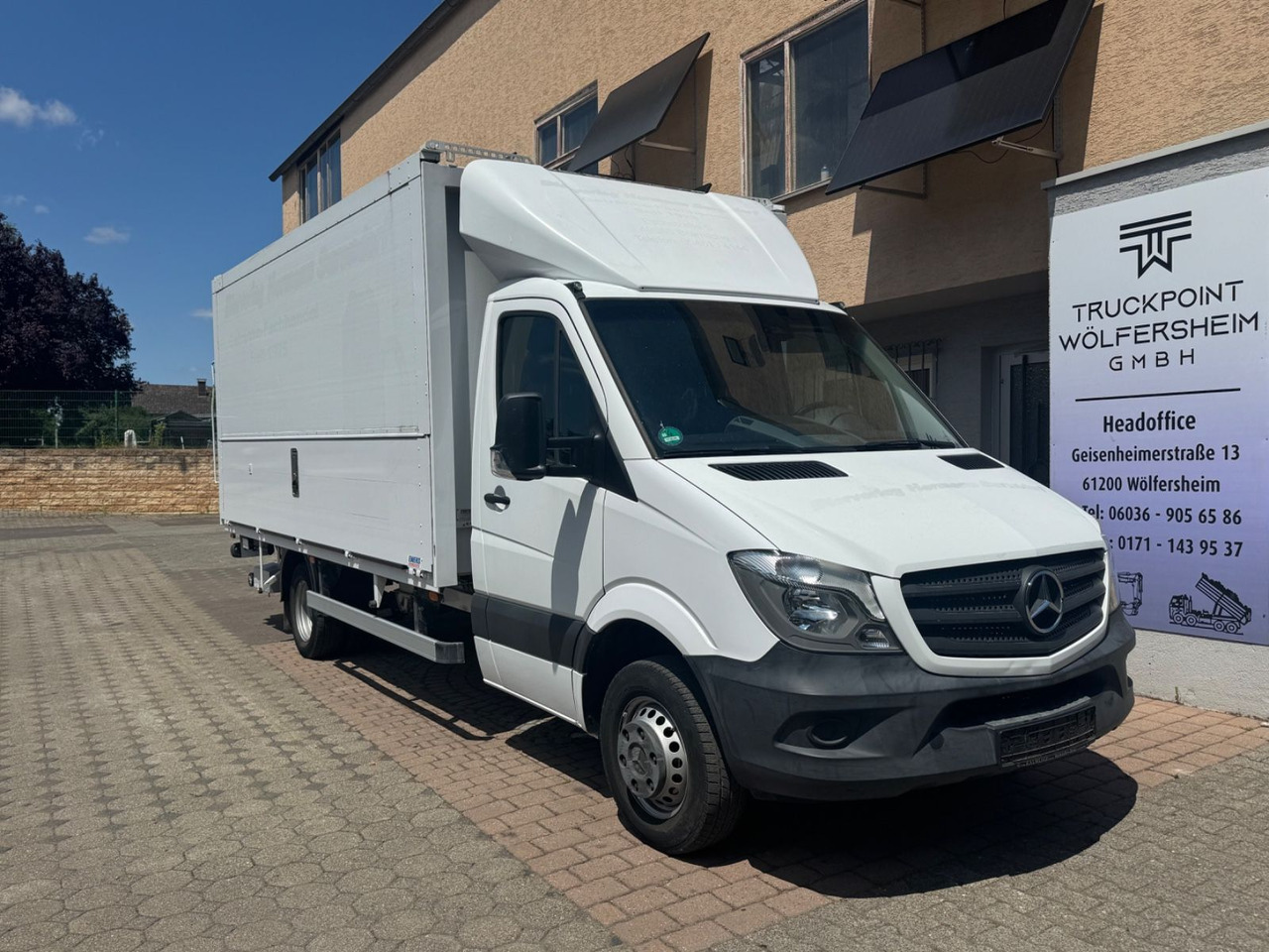 Mercedes-Benz Sprinter 514/LBW/KLIMA/aus.1Hand/GT-Zertifikat - Грузовик для перевозки напитков: фото 1 Mercedes-Benz Sprinter 514/LBW/KLIMA/aus.1Hand/GT-Zertifikat - Грузовик для перевозки напитков: фото 1