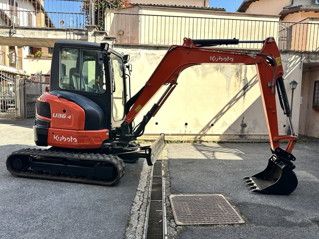 Мини-экскаватор KUBOTA U36-4: фото 9 Мини-экскаватор KUBOTA U36-4: фото 9