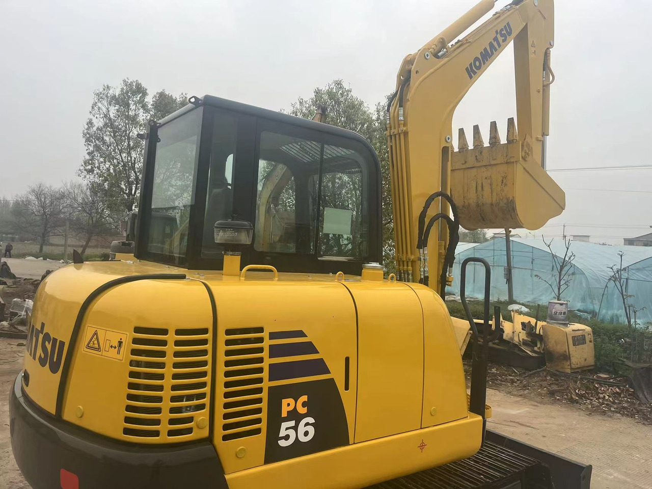 Гусеничный экскаватор KOMATSU PC56-7: фото 8