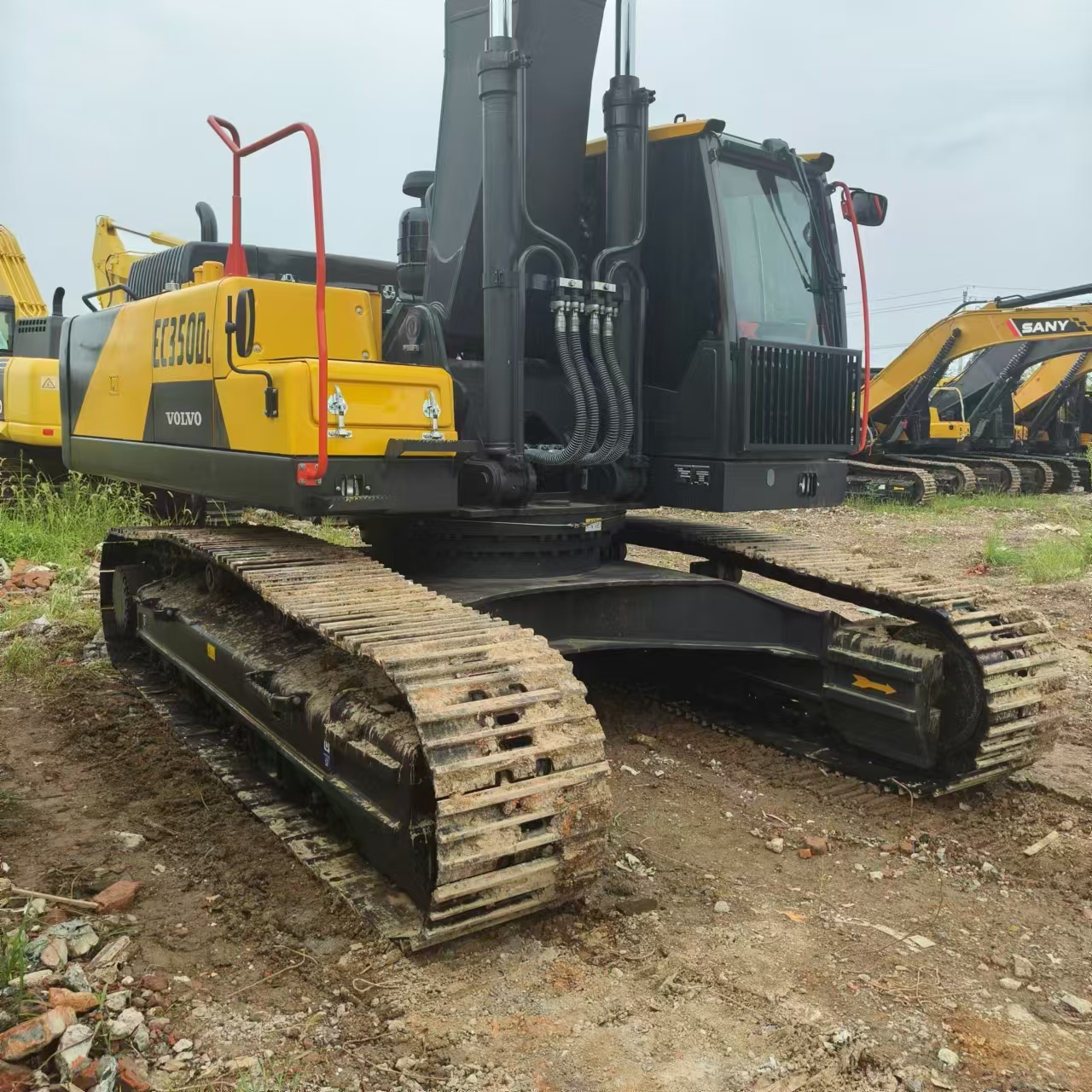 Гусеничный экскаватор VOLVO EC350DL: фото 7