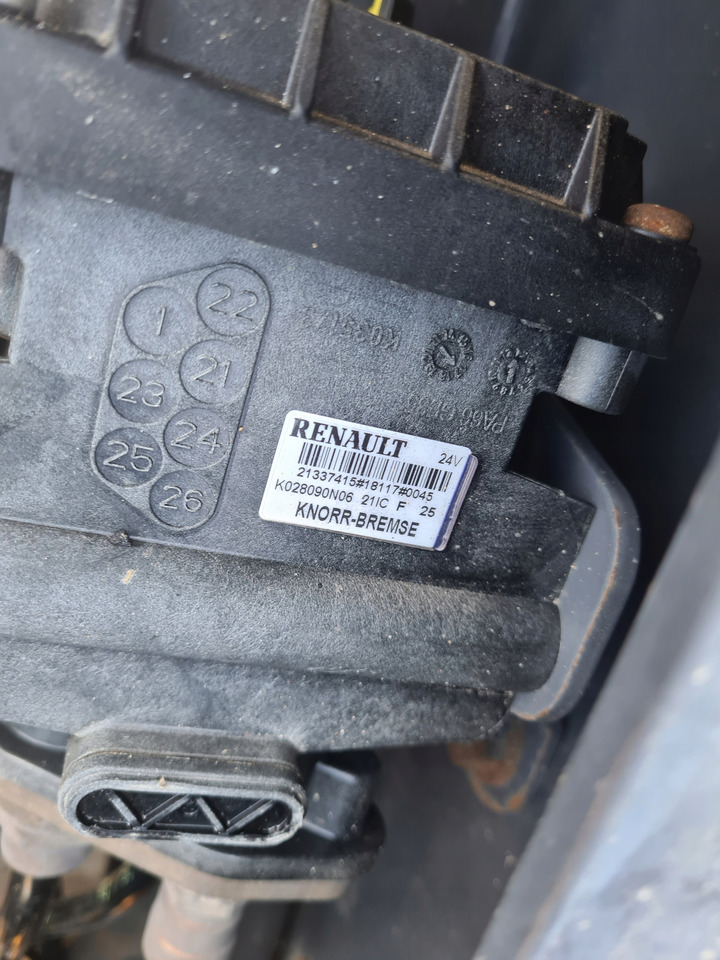 KNORR-BREMSE ZAWÓR PODUSZEK ECAS 6x2 RENAULT GAMA T RANGE C K - Воздушная подвеска для Грузовиков: фото 3 KNORR-BREMSE ZAWÓR PODUSZEK ECAS 6x2 RENAULT GAMA T RANGE C K - Воздушная подвеска для Грузовиков: фото 3