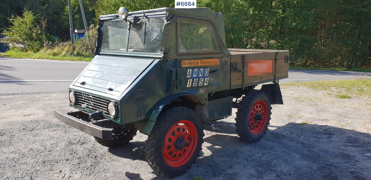1952 Unimog Typ 2010 - Грузовик бортовой/ Платформа: фото 2 1952 Unimog Typ 2010 - Грузовик бортовой/ Платформа: фото 2