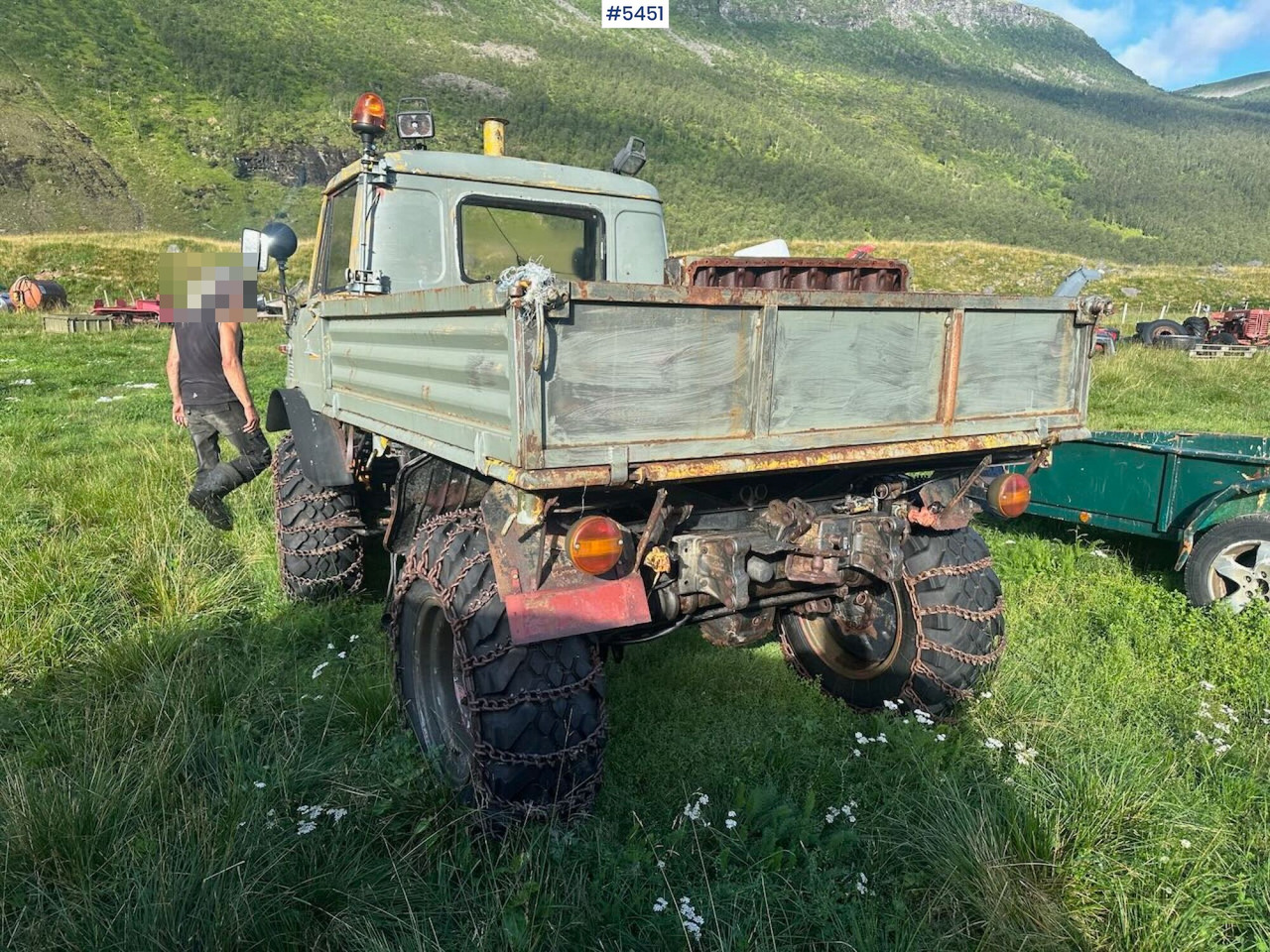 1967 Mercedes-Benz Unimog 406 - Грузовик бортовой/ Платформа: фото 5 1967 Mercedes-Benz Unimog 406 - Грузовик бортовой/ Платформа: фото 5