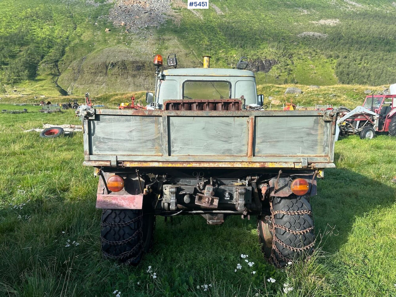 1967 Mercedes-Benz Unimog 406 - Грузовик бортовой/ Платформа: фото 4 1967 Mercedes-Benz Unimog 406 - Грузовик бортовой/ Платформа: фото 4