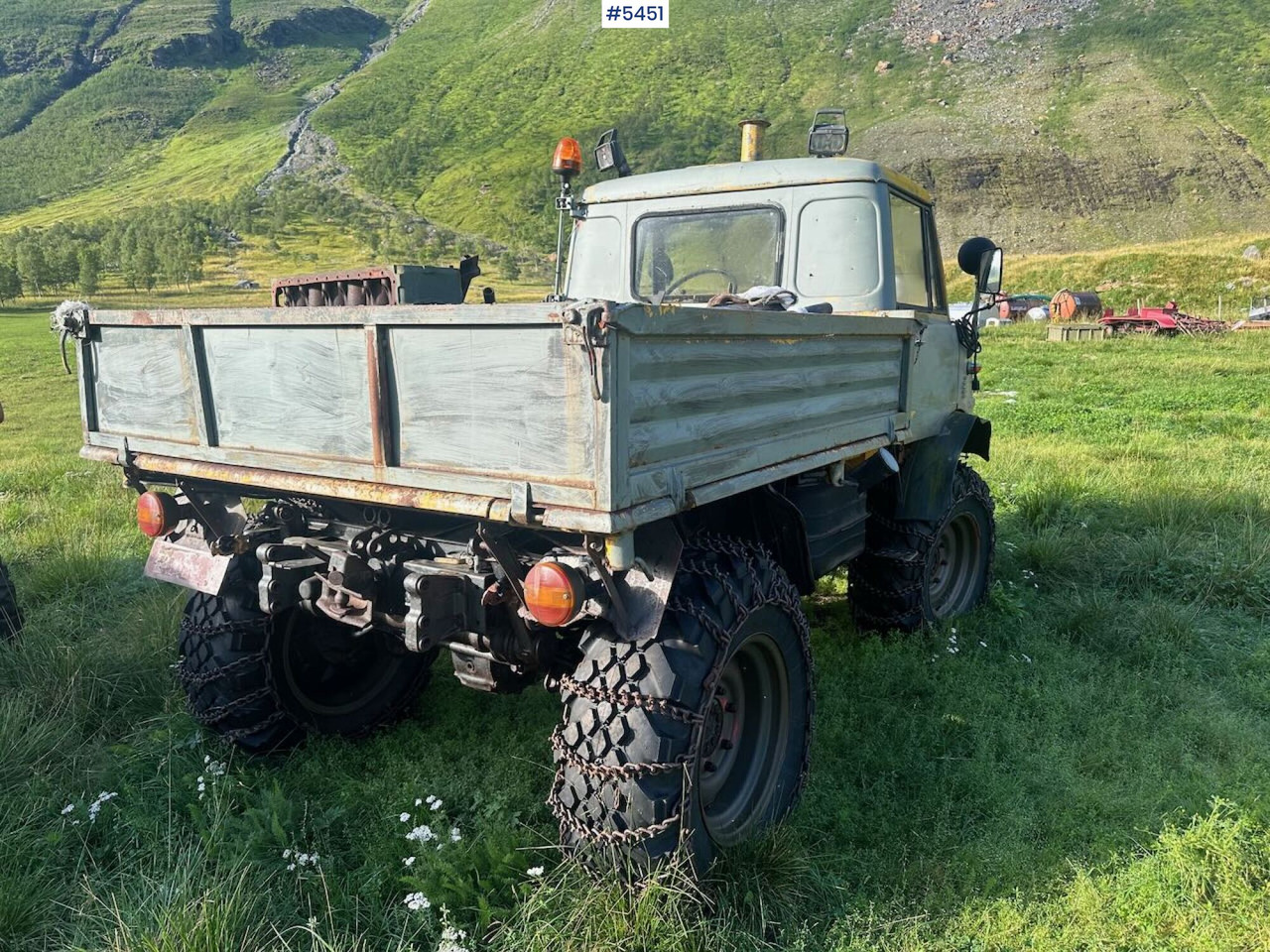 1967 Mercedes-Benz Unimog 406 - Грузовик бортовой/ Платформа: фото 3 1967 Mercedes-Benz Unimog 406 - Грузовик бортовой/ Платформа: фото 3
