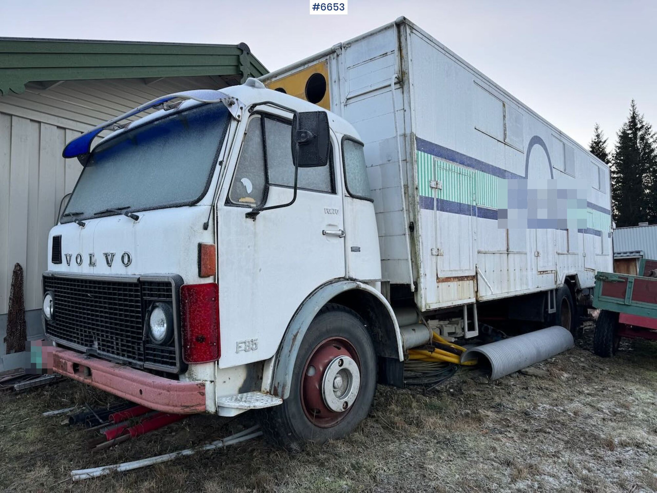 1971 Volvo F85 Livestock Transporter - Грузовик для перевозки животных: фото 1 1971 Volvo F85 Livestock Transporter - Грузовик для перевозки животных: фото 1
