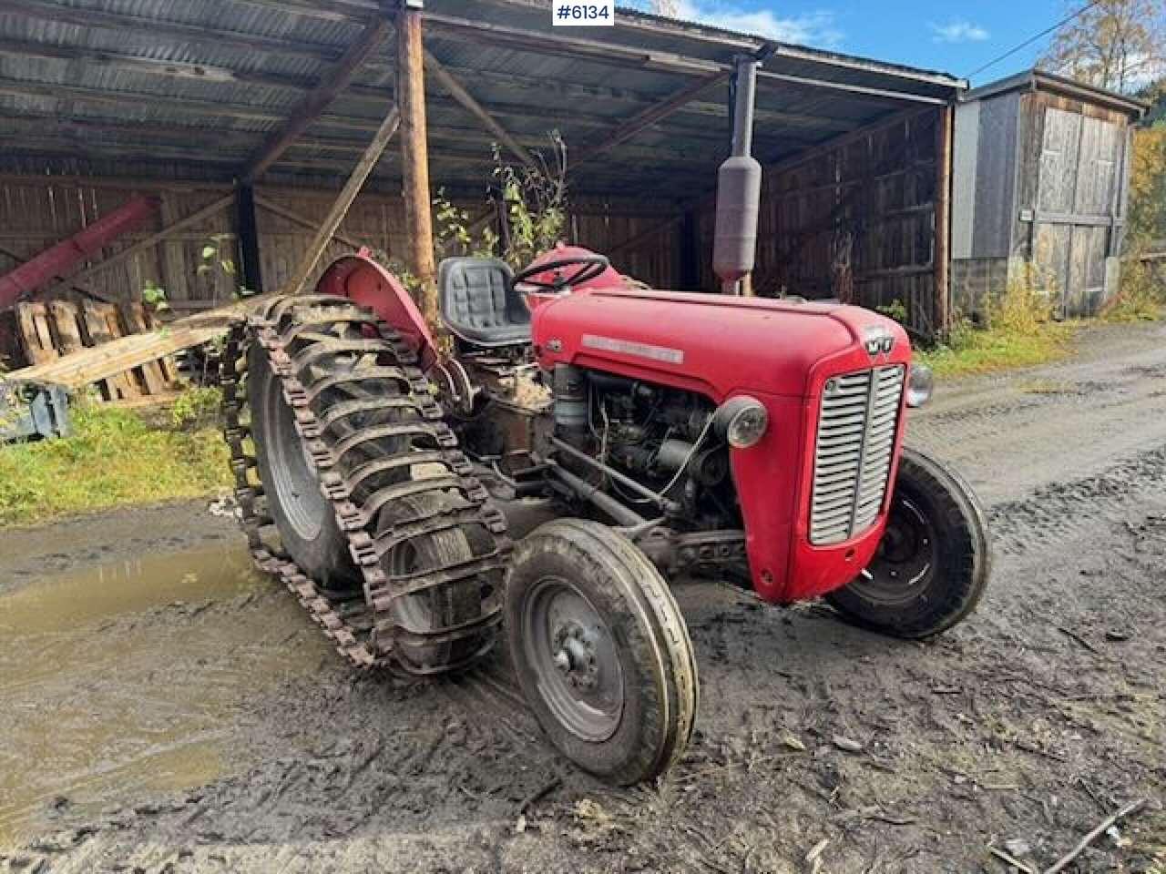 1973 Massey Ferguson 35 with tracks. WATCH VIDEO! - Трактор: фото 3 1973 Massey Ferguson 35 with tracks. WATCH VIDEO! - Трактор: фото 3