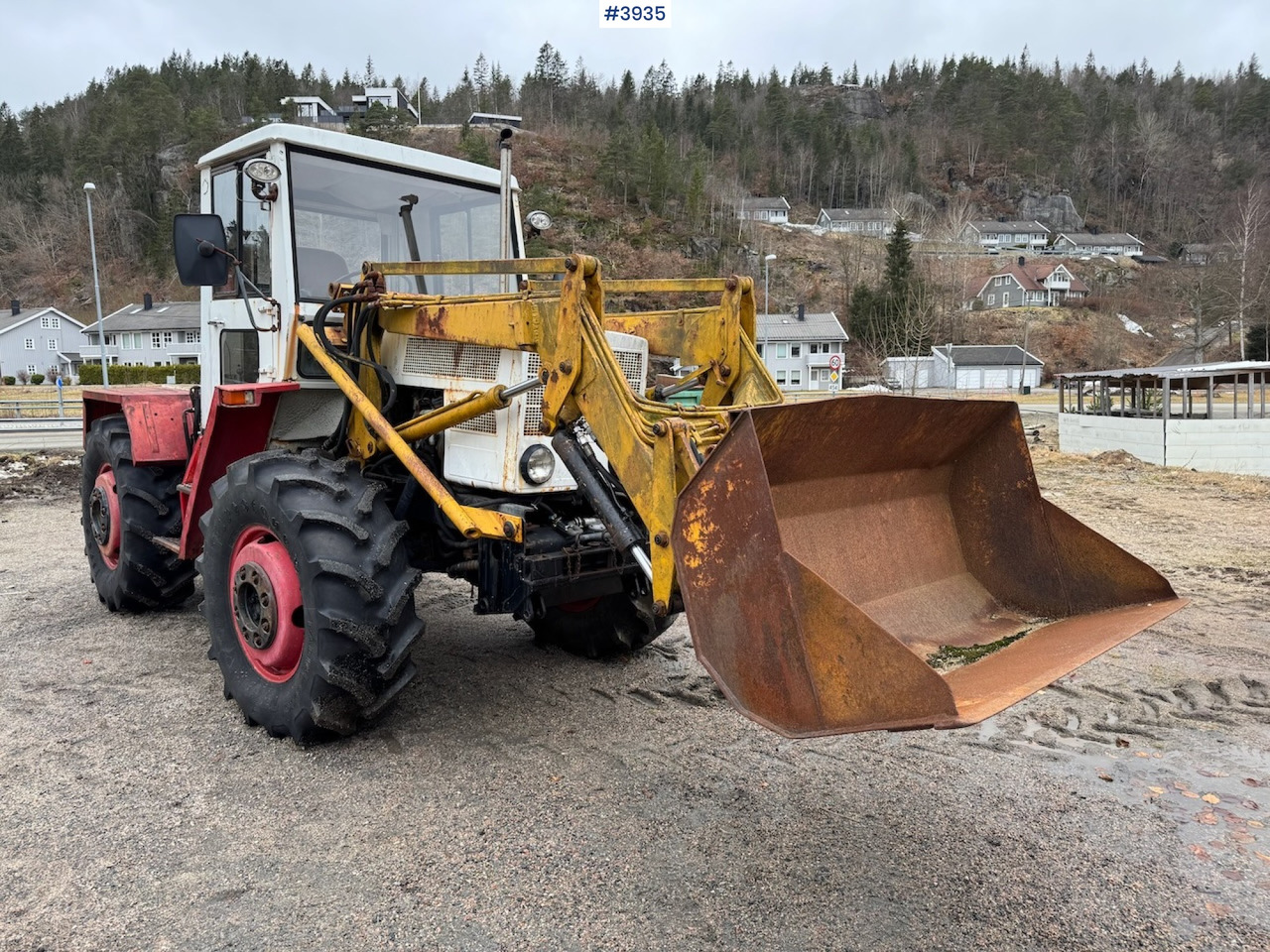 Трактор 1977 MB Trac 800 Mercedes-Benz w/front loader: фото 1