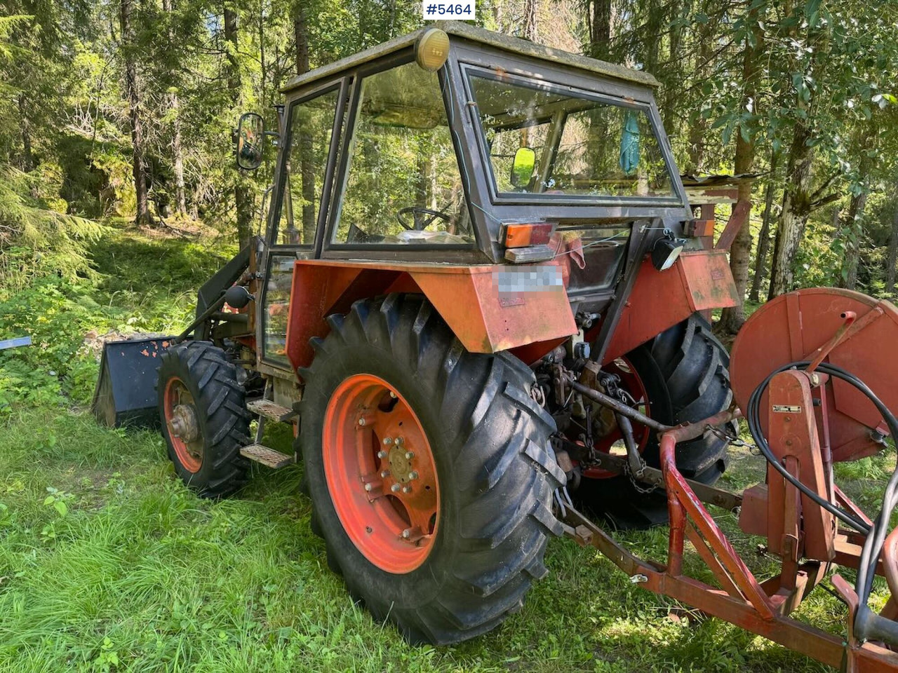 1980 Zetor 5945 4x4 w/ loader and bucket - Трактор: фото 4 1980 Zetor 5945 4x4 w/ loader and bucket - Трактор: фото 4