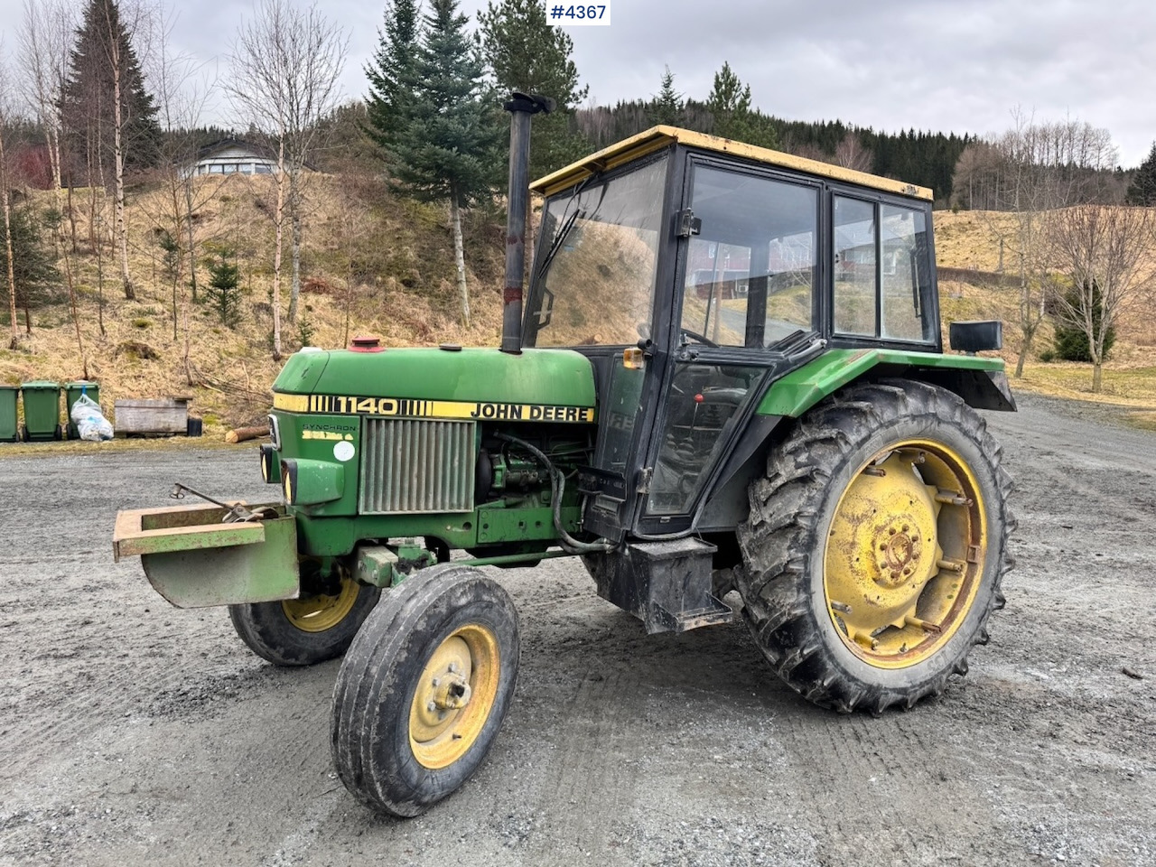 1982 John Deere 1140 4x2 Tractor w/ Twin Wheels and Chains. - Трактор: фото 2 1982 John Deere 1140 4x2 Tractor w/ Twin Wheels and Chains. - Трактор: фото 2