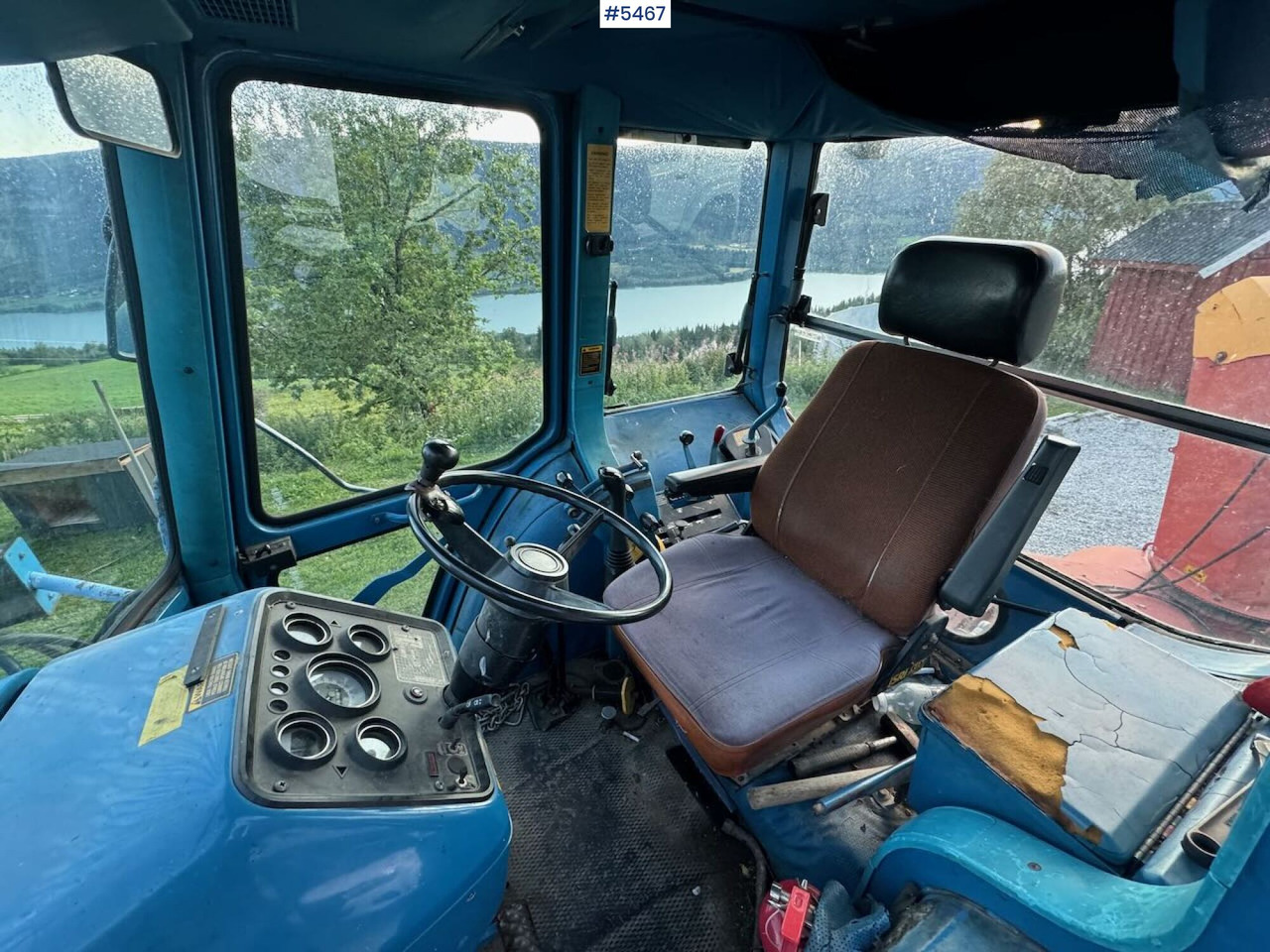 Трактор 1983 Ford 7710 4x4 w/ frontloader: фото 14