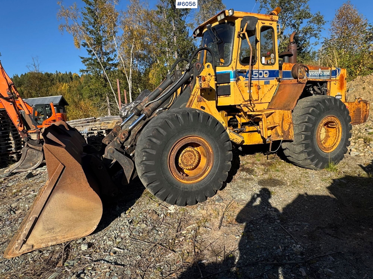 1983 Volvo BM 4500 repair object - Колёсный погрузчик: фото 3 1983 Volvo BM 4500 repair object - Колёсный погрузчик: фото 3