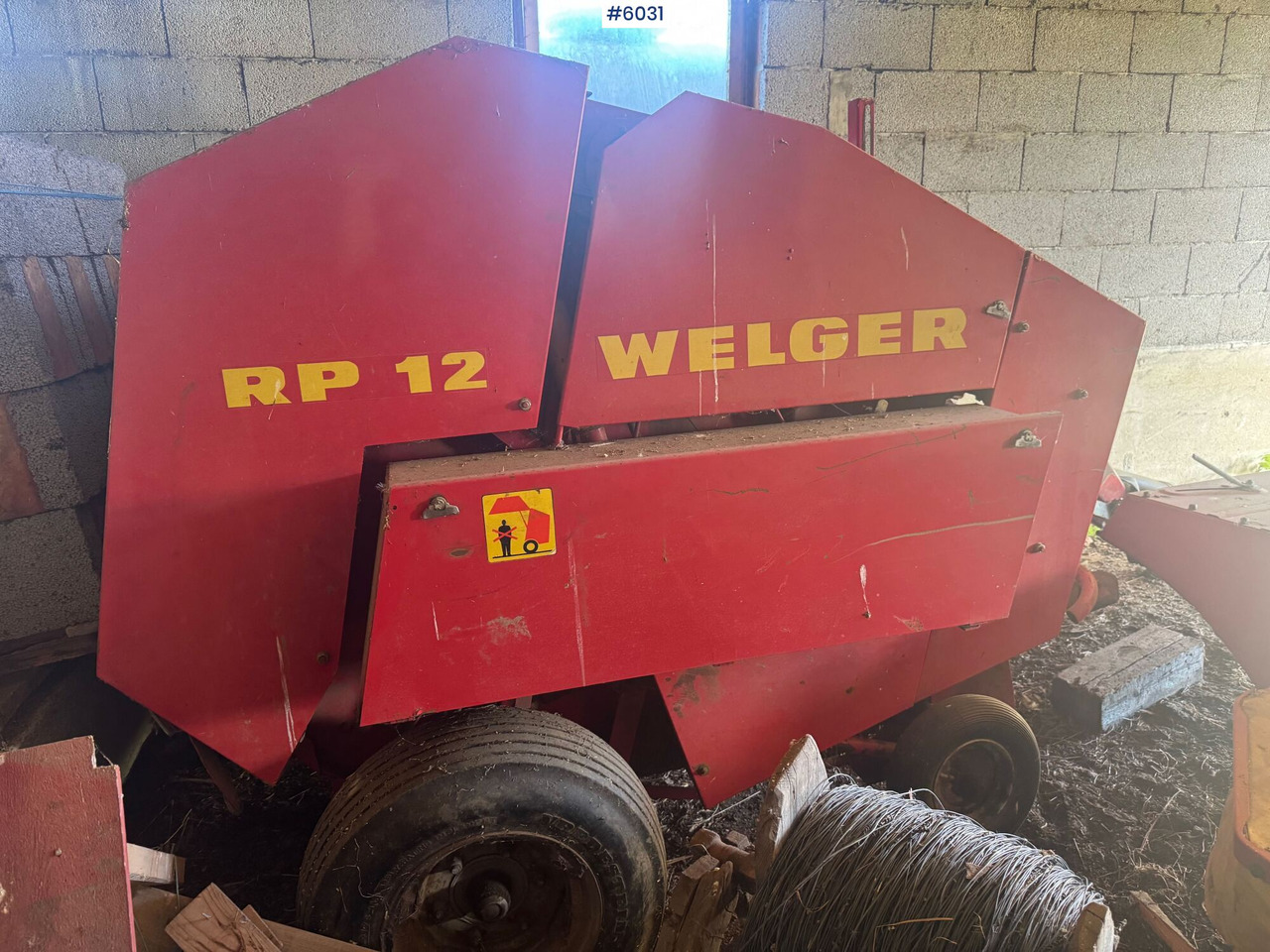 1983 Welger RP 12 round baler - Техника для сенозаготовки: фото 3 1983 Welger RP 12 round baler - Техника для сенозаготовки: фото 3