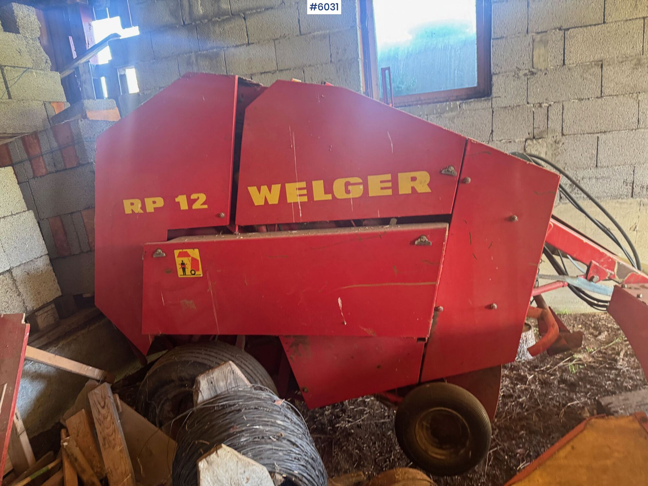 1983 Welger RP 12 round baler - Техника для сенозаготовки: фото 2 1983 Welger RP 12 round baler - Техника для сенозаготовки: фото 2