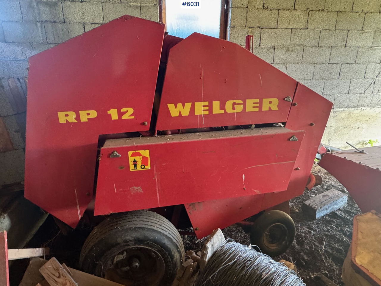 1983 Welger RP 12 round baler - Техника для сенозаготовки: фото 5 1983 Welger RP 12 round baler - Техника для сенозаготовки: фото 5