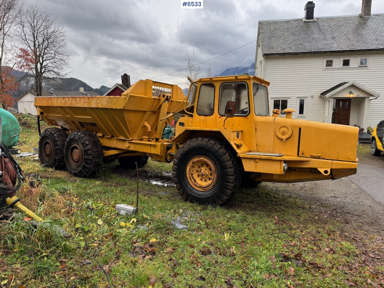 1984 Volvo 861 Dumper 6x6. Lightly repair object. - Сочленённый самосвал: фото 5 1984 Volvo 861 Dumper 6x6. Lightly repair object. - Сочленённый самосвал: фото 5