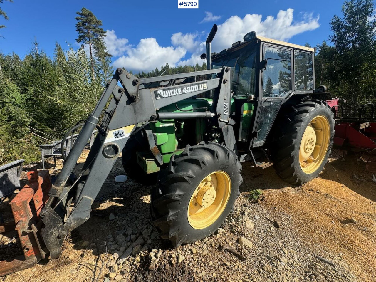 1985 John Deere 2040 4x4 w/ front loader - Трактор: фото 5 1985 John Deere 2040 4x4 w/ front loader - Трактор: фото 5