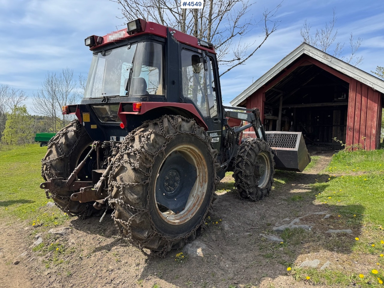1987 Case 685 XL w/front loader. - Трактор: фото 5 1987 Case 685 XL w/front loader. - Трактор: фото 5