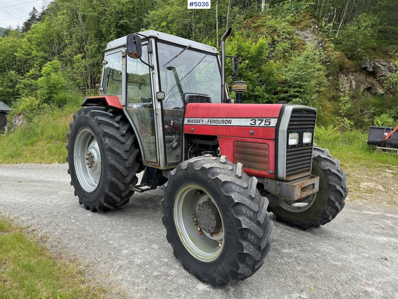 1988 Massey Ferguson 375 - Трактор: фото 4 1988 Massey Ferguson 375 - Трактор: фото 4