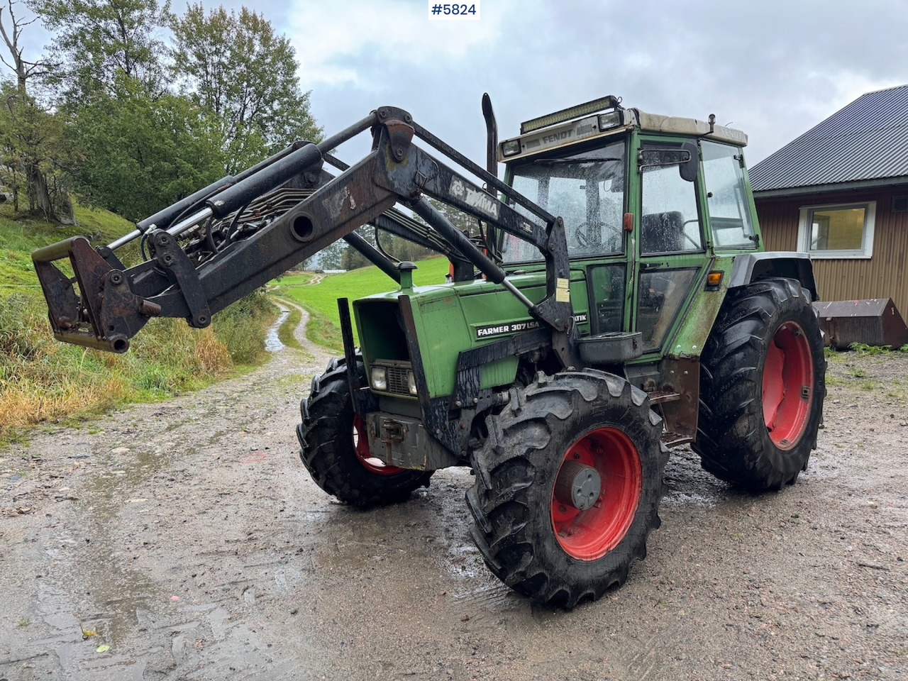 1991 Fendt Farmer 307 LSA w/ front loader. - Трактор: фото 2 1991 Fendt Farmer 307 LSA w/ front loader. - Трактор: фото 2