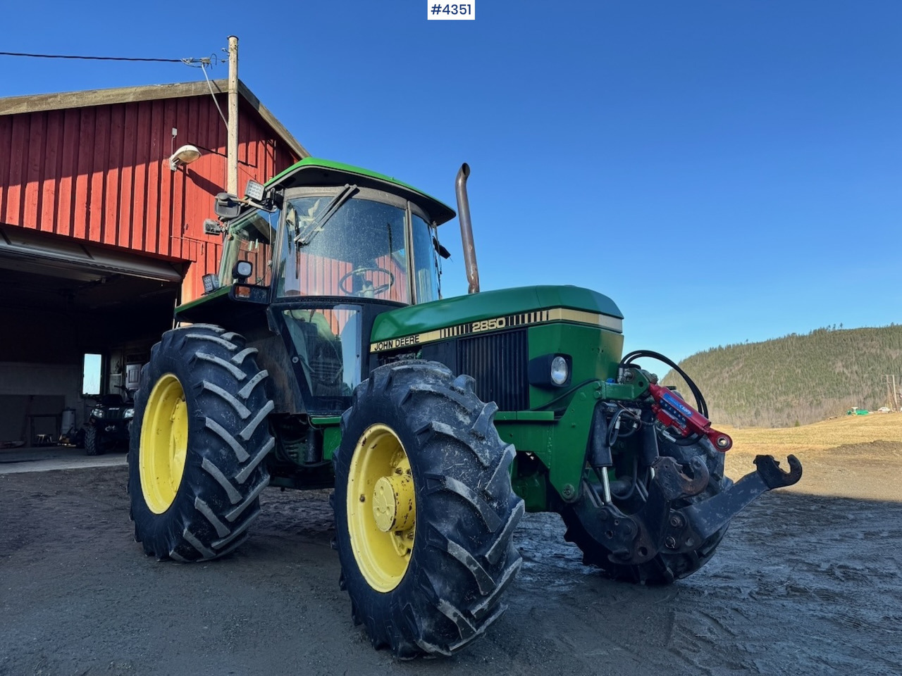 1991 John Deere 2850 4x4 Synchron w/ front hydraulics. - Трактор: фото 2 1991 John Deere 2850 4x4 Synchron w/ front hydraulics. - Трактор: фото 2