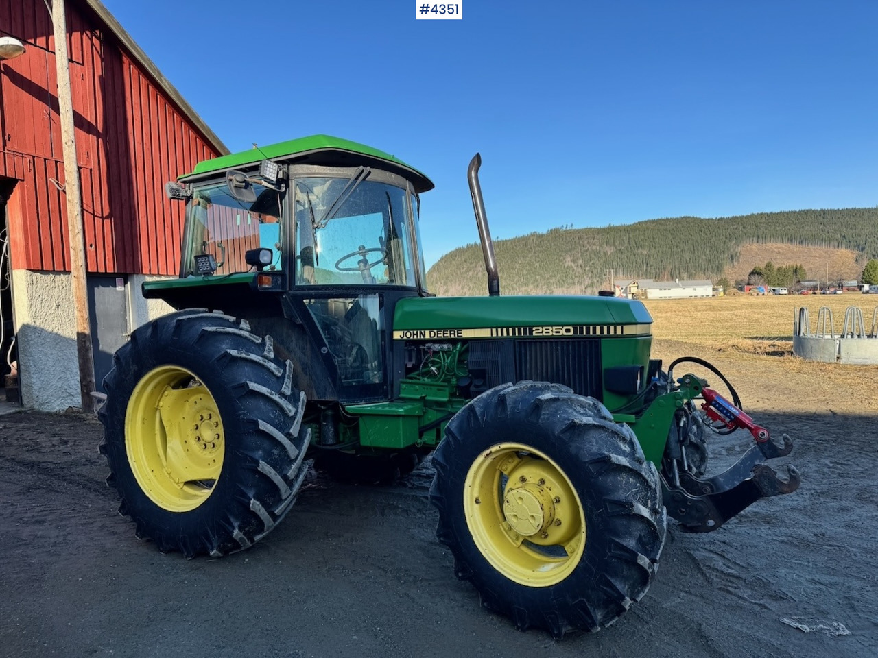 1991 John Deere 2850 4x4 Synchron w/ front hydraulics. - Трактор: фото 4 1991 John Deere 2850 4x4 Synchron w/ front hydraulics. - Трактор: фото 4