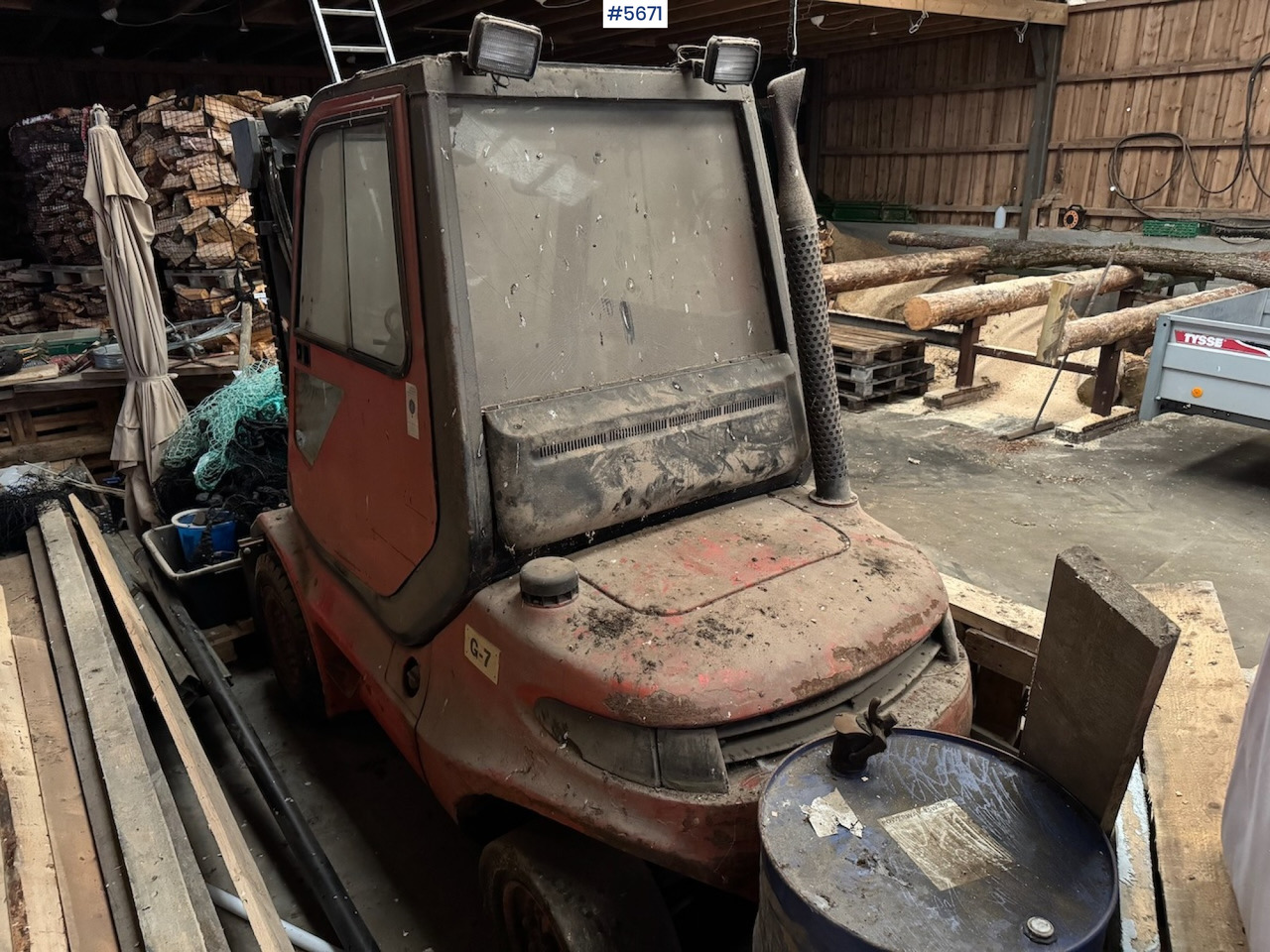 1991 Linde H-40 D. - Вилочный погрузчик: фото 3 1991 Linde H-40 D. - Вилочный погрузчик: фото 3