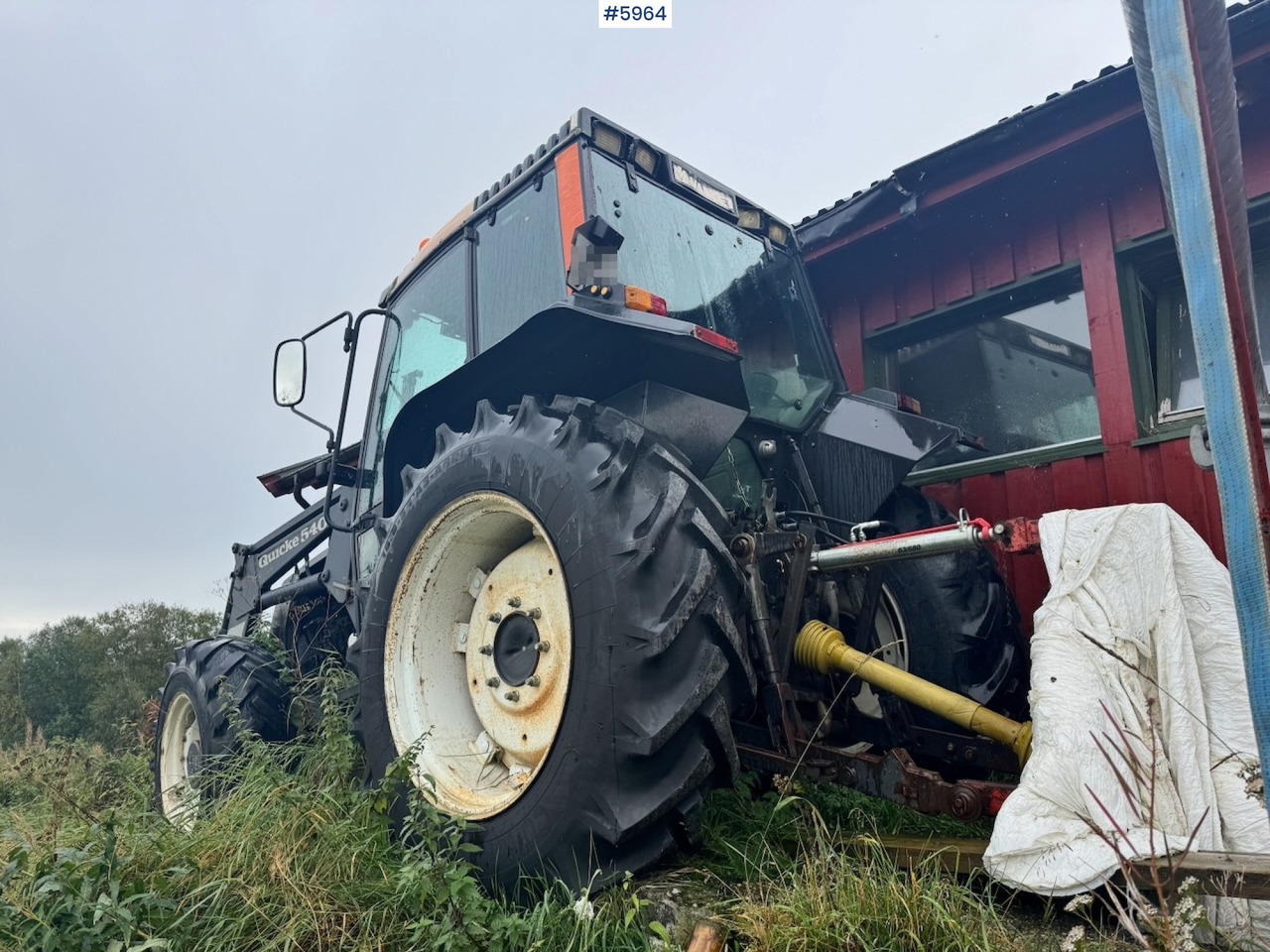 1991 Valmet 6100 Turbo with front loader and bucket - Трактор: фото 2 1991 Valmet 6100 Turbo with front loader and bucket - Трактор: фото 2
