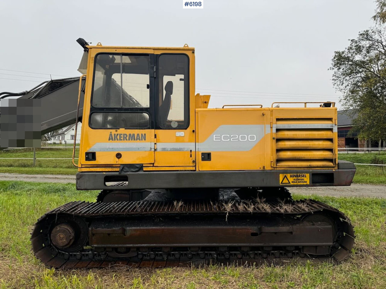Экскаватор 1993 Åkerman EC200 Tracked excavator w/ 2 buckets. New belts and sprocket.: фото 7