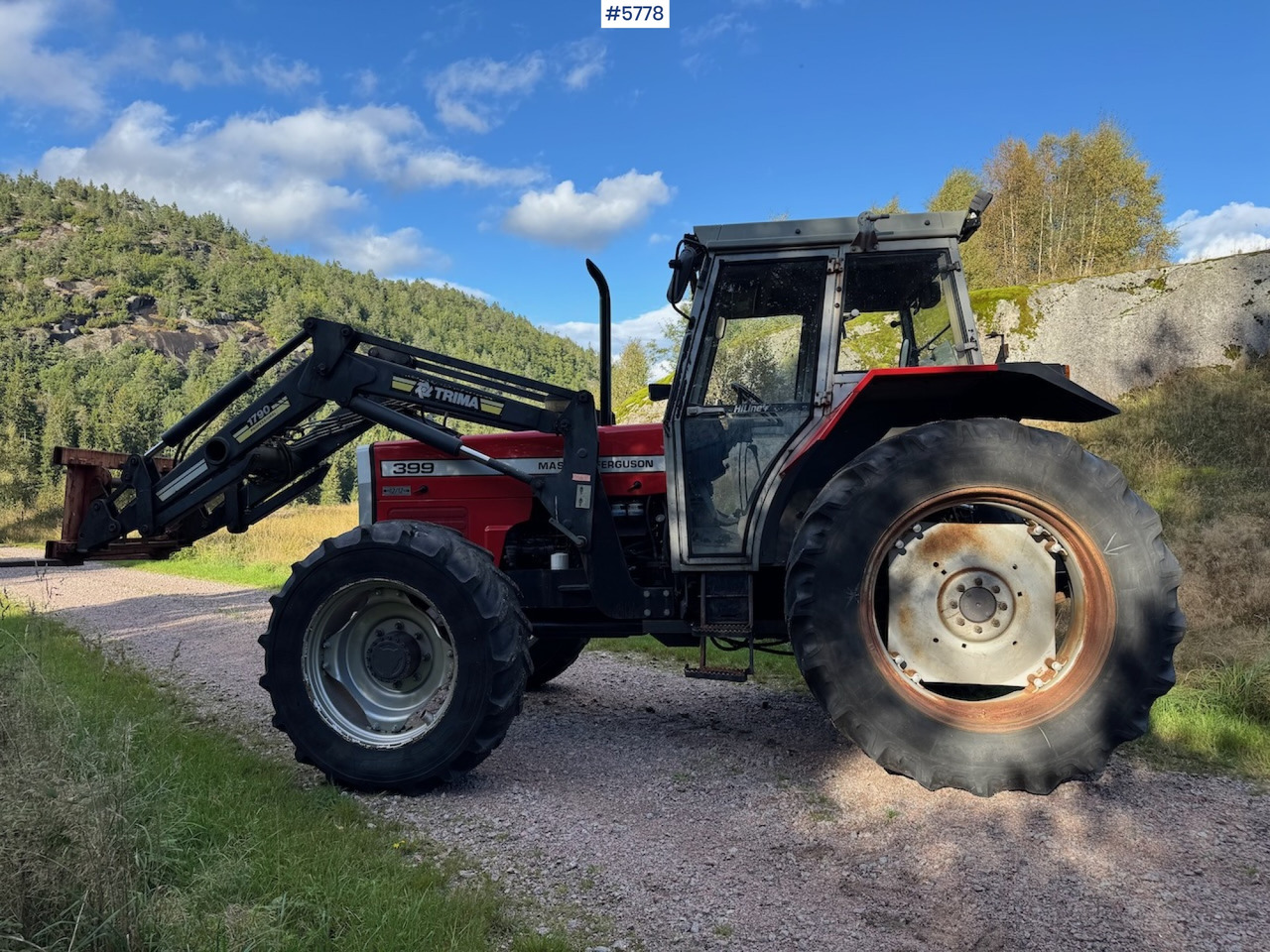 1995 Massey Ferguson 399 w/ front loader. - Трактор: фото 5 1995 Massey Ferguson 399 w/ front loader. - Трактор: фото 5