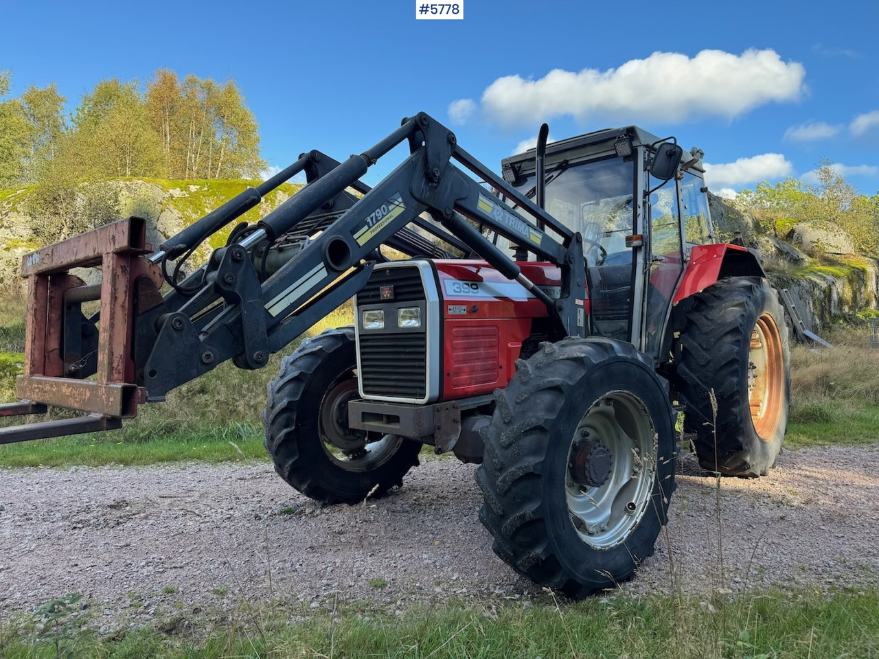 1995 Massey Ferguson 399 w/ front loader. - Трактор: фото 4 1995 Massey Ferguson 399 w/ front loader. - Трактор: фото 4