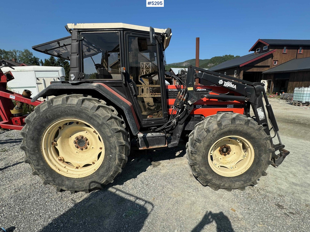 1995 SAME Antares tractor w/ front loader. WATCH VIDEO! - Трактор: фото 5 1995 SAME Antares tractor w/ front loader. WATCH VIDEO! - Трактор: фото 5