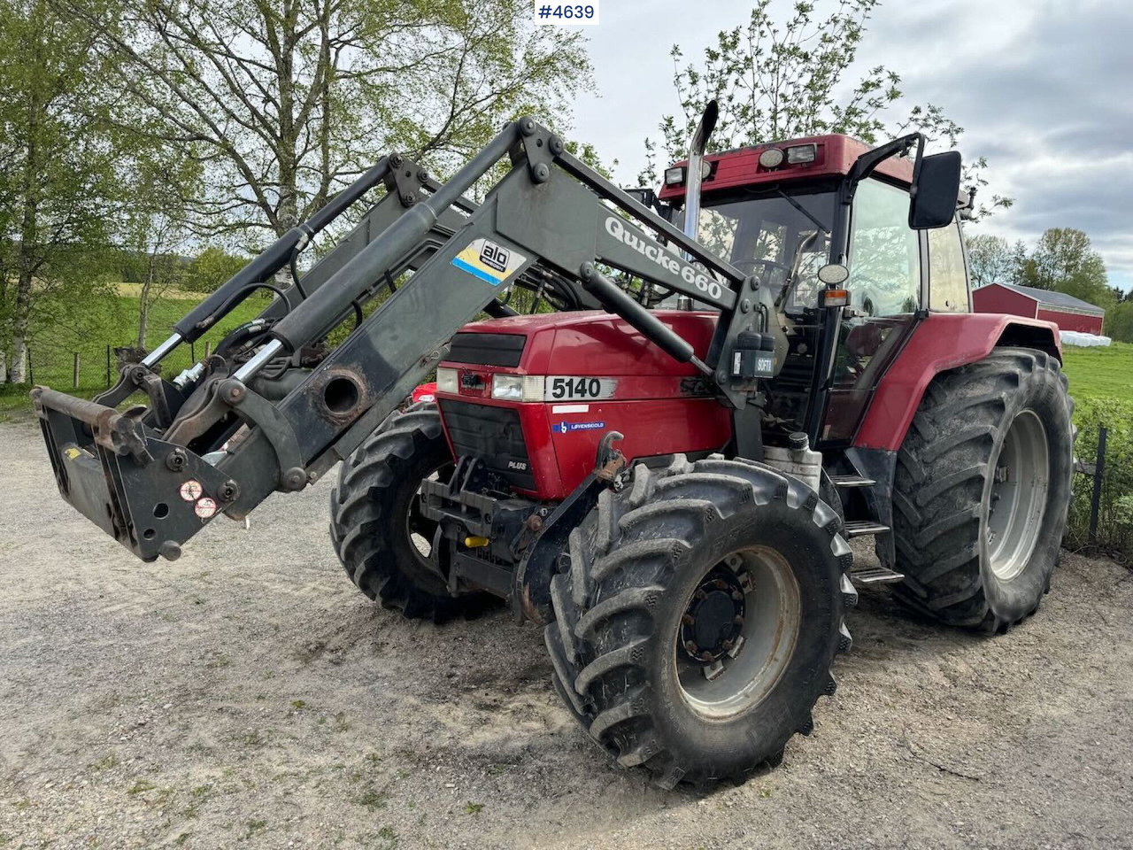 1996 CASE IH 5140 Maxxum Plus w/ front loader - Трактор: фото 1 1996 CASE IH 5140 Maxxum Plus w/ front loader - Трактор: фото 1