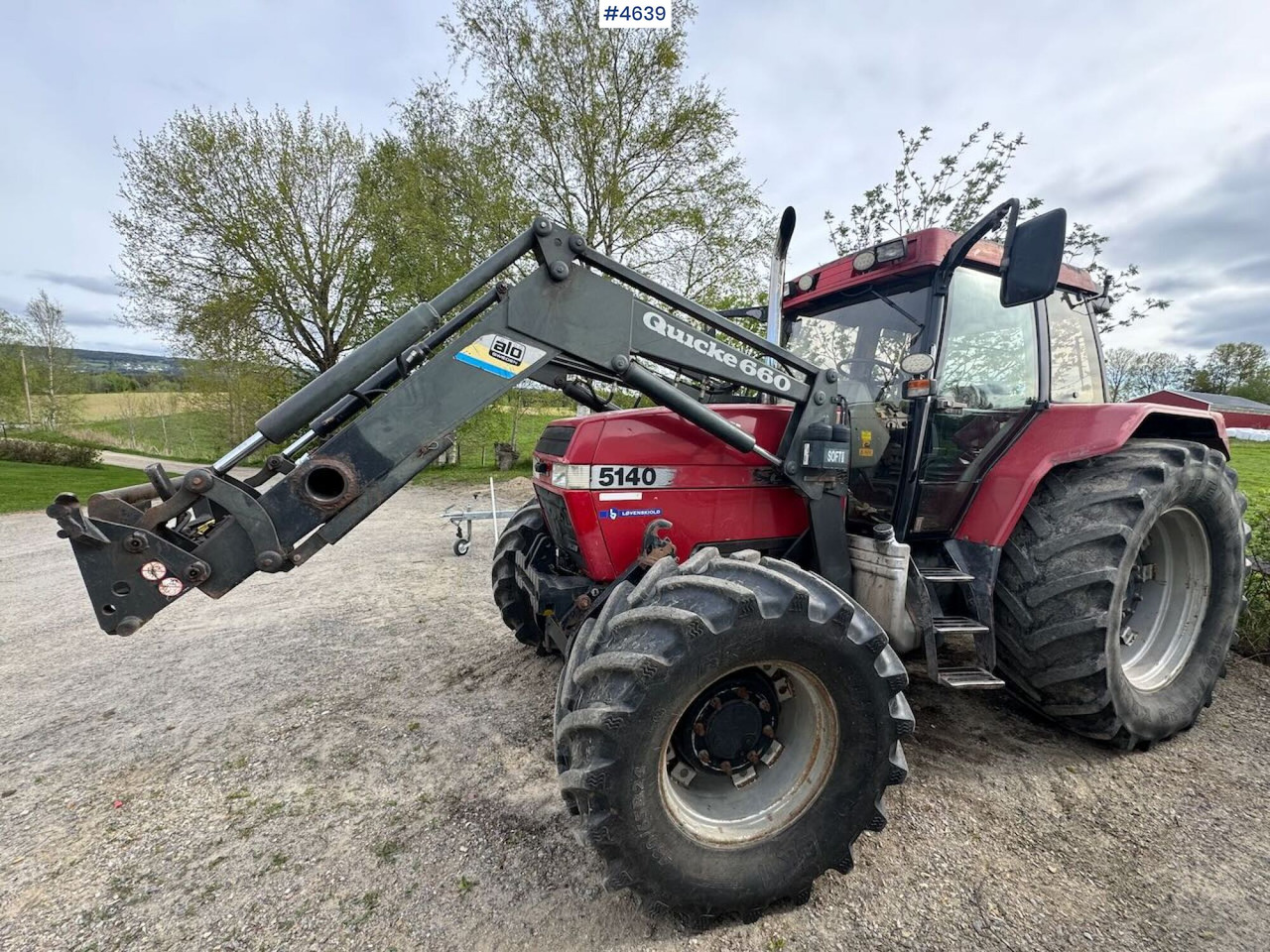 1996 CASE IH 5140 Maxxum Plus w/ front loader - Трактор: фото 2 1996 CASE IH 5140 Maxxum Plus w/ front loader - Трактор: фото 2