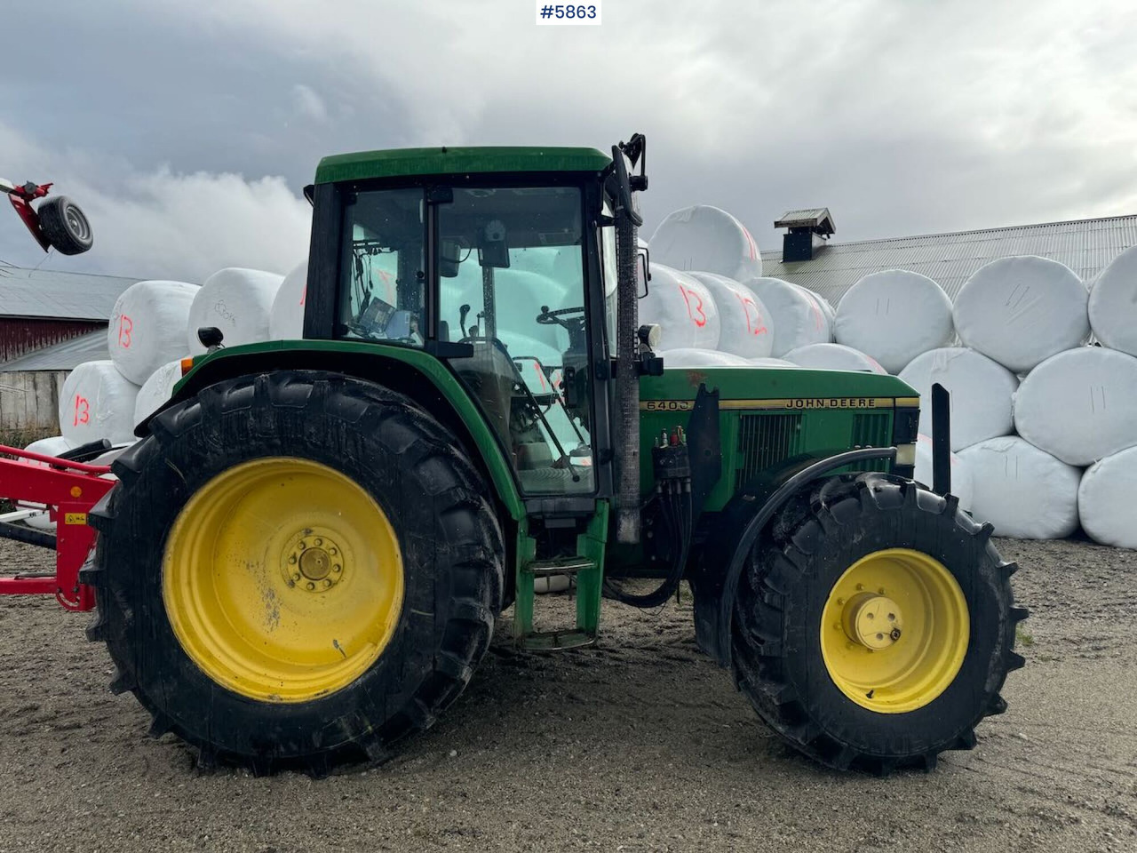 1996 John Deere 6400 4x4 w/ front loader. - Трактор: фото 4 1996 John Deere 6400 4x4 w/ front loader. - Трактор: фото 4