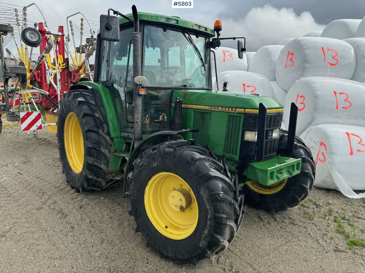 1996 John Deere 6400 4x4 w/ front loader. - Трактор: фото 2 1996 John Deere 6400 4x4 w/ front loader. - Трактор: фото 2