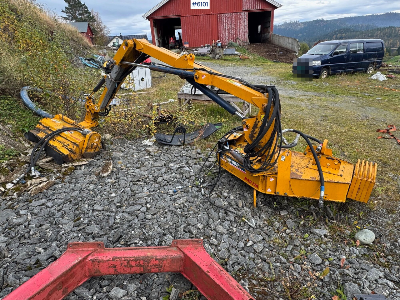 1997 Bomford Turner B49 FM - Техника для обработки почвы: фото 3 1997 Bomford Turner B49 FM - Техника для обработки почвы: фото 3