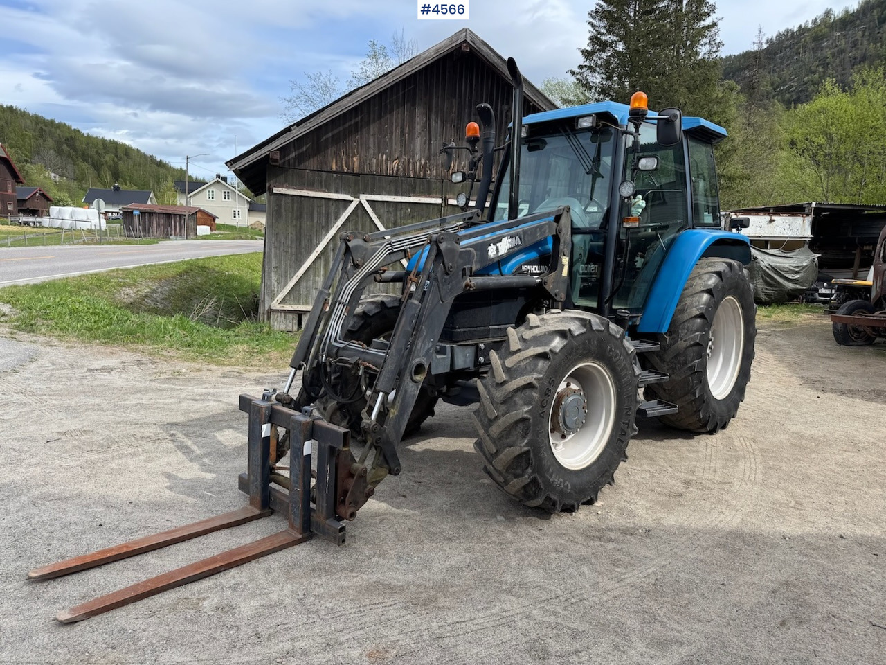 1998 New Holland TS 100 w/front loader and some equipment в лизинг 1998 New Holland TS 100 w/front loader and some equipment: фото 29