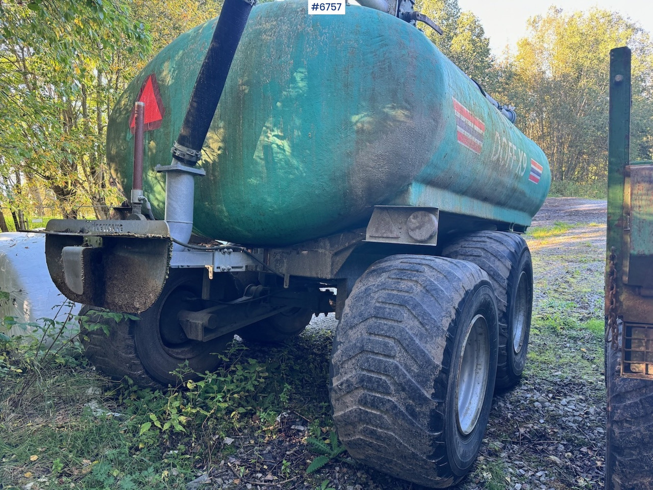 1999 Doff X9 Fertilizer wagon - Цистерна для жидкого навоза: фото 3 1999 Doff X9 Fertilizer wagon - Цистерна для жидкого навоза: фото 3