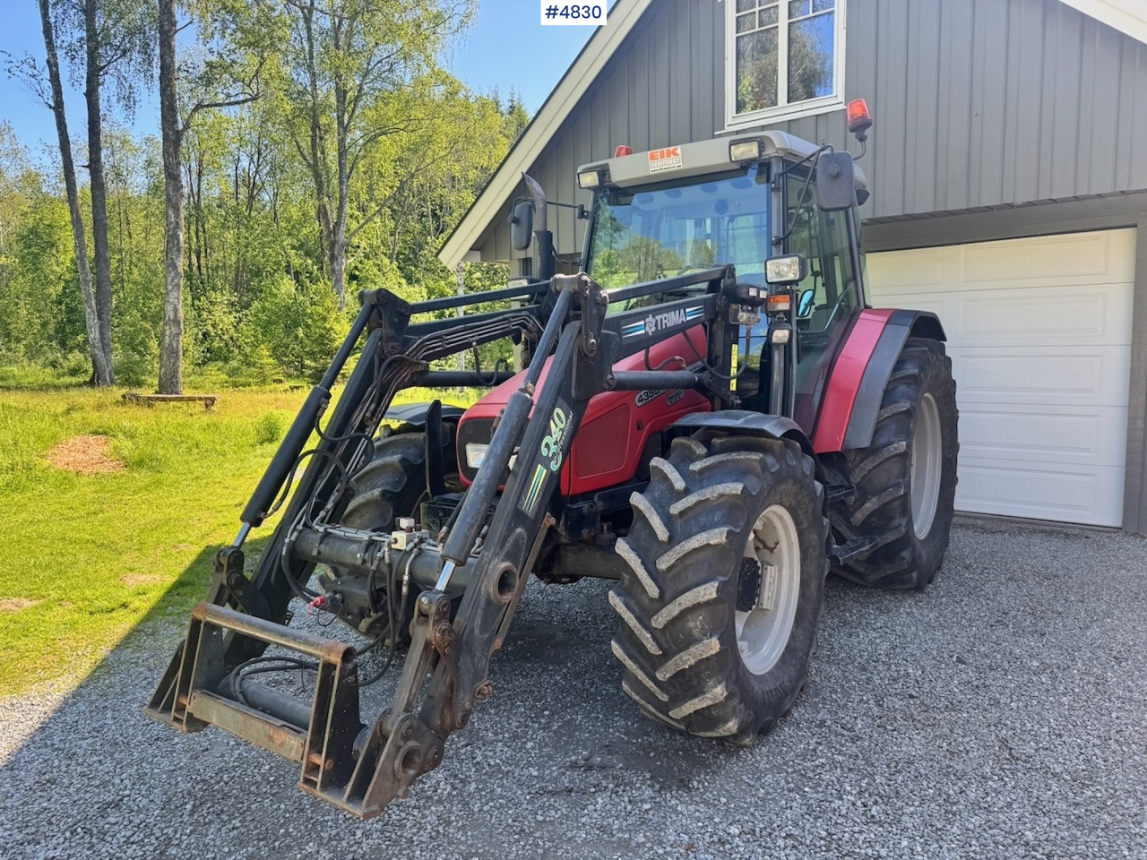 2001 Massey Ferguson 4355 4x4 with Front Loader - Трактор: фото 1 2001 Massey Ferguson 4355 4x4 with Front Loader - Трактор: фото 1