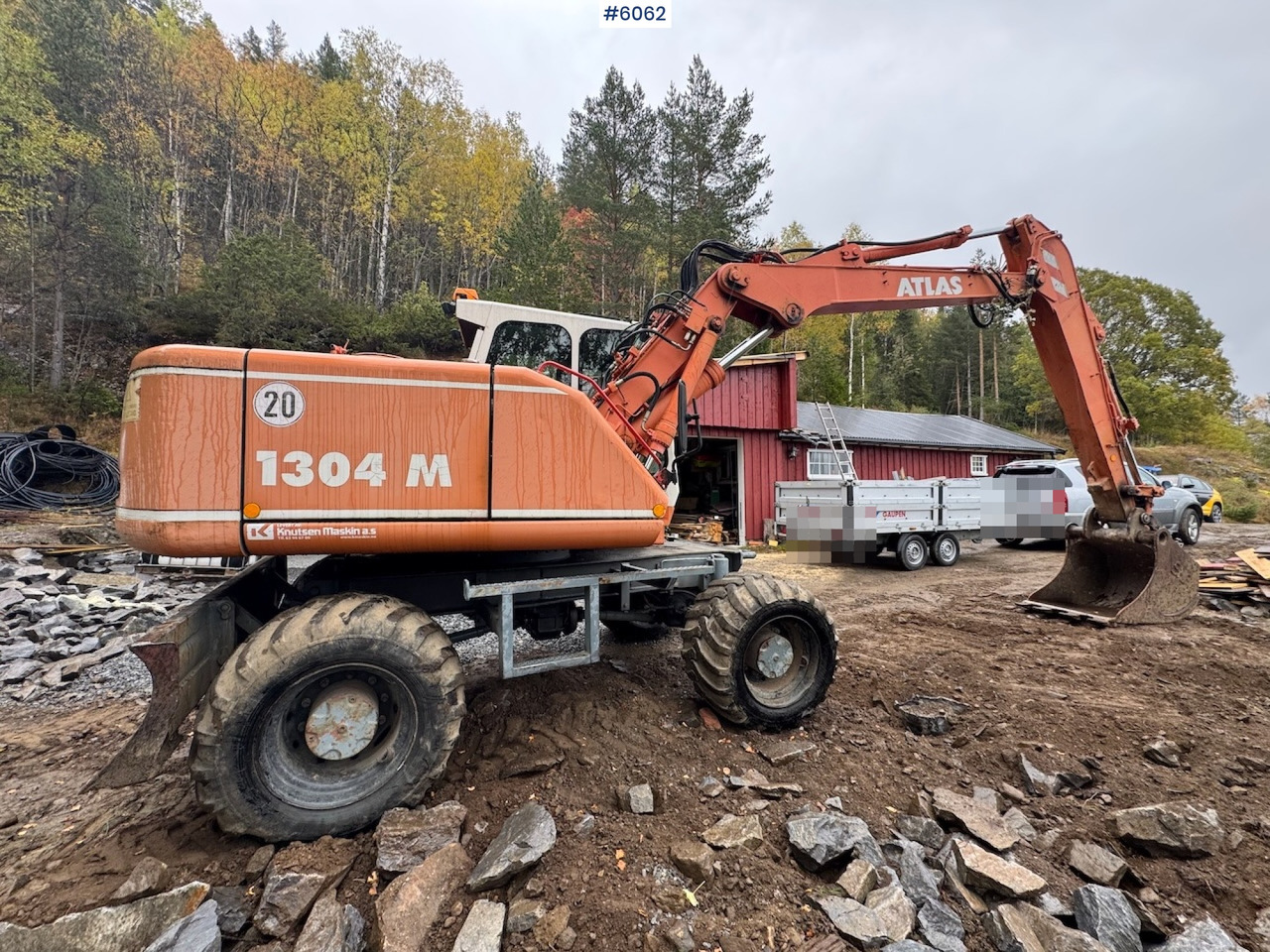 2002 Atlas 1304 w/ 1 backhoe bucket Low Hours! - Экскаватор: фото 5 2002 Atlas 1304 w/ 1 backhoe bucket Low Hours! - Экскаватор: фото 5