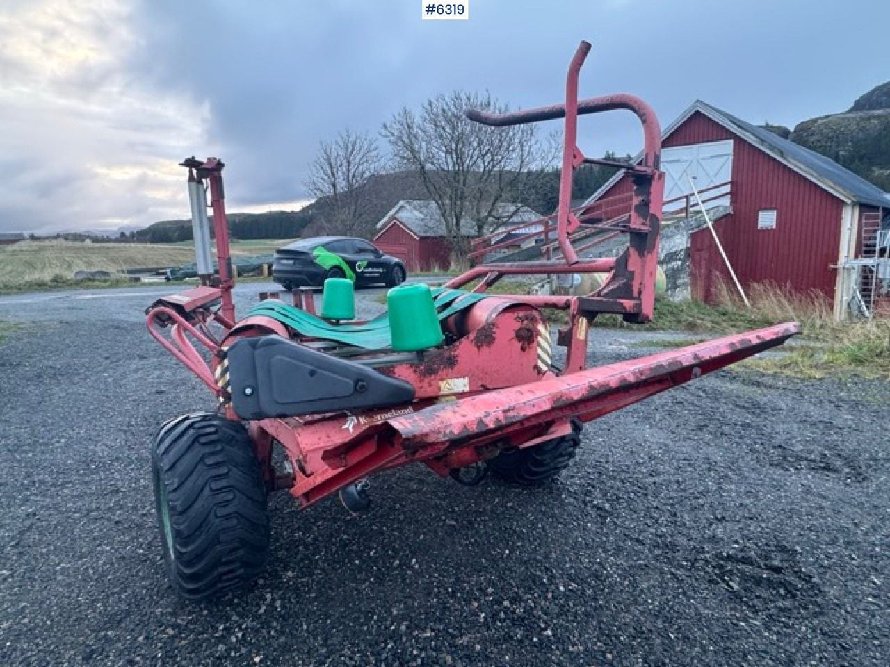 2002 Kverneland UN 7515 round bale wrapper - Техника для сенозаготовки: фото 3 2002 Kverneland UN 7515 round bale wrapper - Техника для сенозаготовки: фото 3