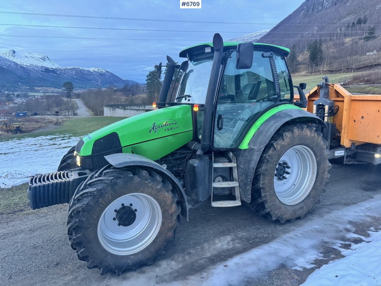 2003 Deutz Fahr Agrotron 150 with front weight - Трактор: фото 3 2003 Deutz Fahr Agrotron 150 with front weight - Трактор: фото 3