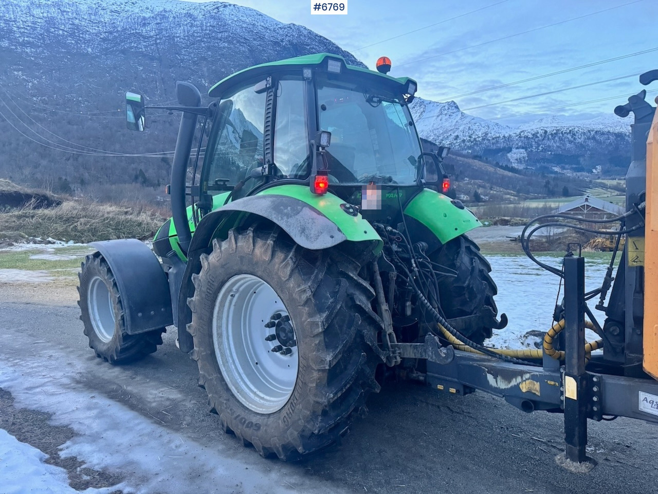 2003 Deutz Fahr Agrotron 150 with front weight - Трактор: фото 4 2003 Deutz Fahr Agrotron 150 with front weight - Трактор: фото 4